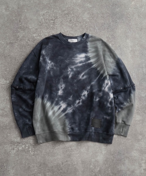ADRER トレーナー スウェット Switch-Sleeve Heavy Weight Sweat
