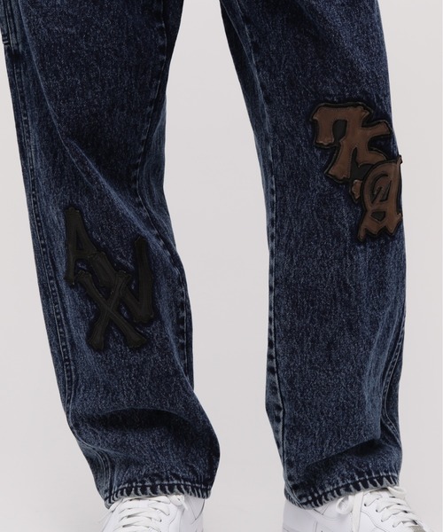 Off-White ブラックデニムパンツ 31インチ　レザーパッチ 178858396.jpg?cmsp_timestamp=