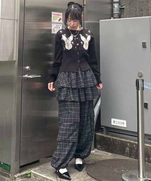 Candystripper CHECK SKIRT パンツ Candy Stripper（キャンディーストリッパー） パンツ CHECK SKIRT