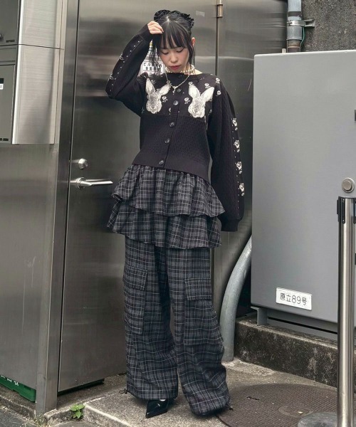 Candy Stripper（キャンディーストリッパー） パンツ CHECK SKIRT