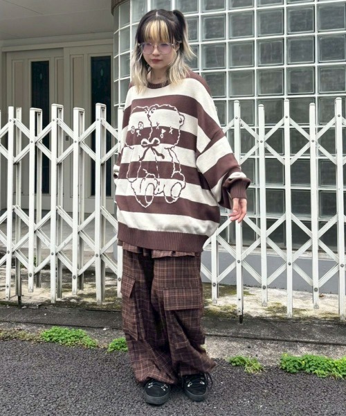 Candy Stripper（キャンディーストリッパー） パンツ CHECK SKIRT