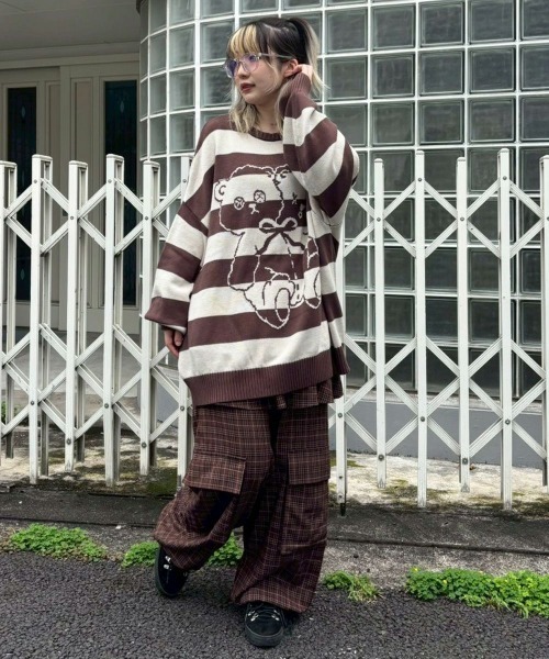 Candy Stripper（キャンディーストリッパー） パンツ CHECK SKIRT