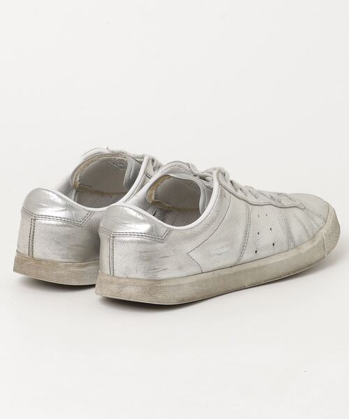 オニツカタイガー　ローカットスニーカー　ベルクロ　シルバー　24.5　レザー Onitsuka Tiger 「Onitsuka Tiger」 ローカットスニーカー 25.5