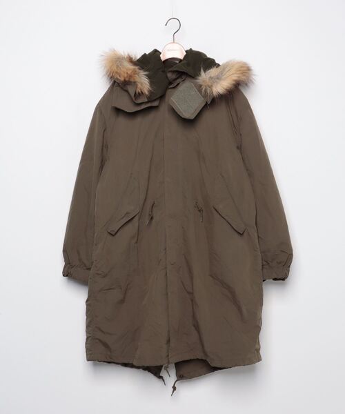 ATTACHMENT（アタッチメント） 「AVIREX」モッズコート - グリーン