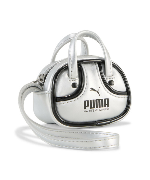 PUMA 鍵付き レザー ボストン バッグ プーマ ビンテージ PUMA（プーマ） ボストンバッグ ユニセックス 1976 メタリック