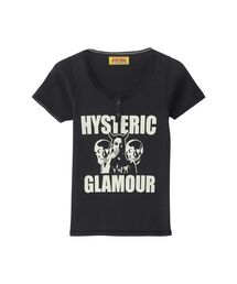 HYSTERIC GLAMOUR（ヒステリックグラマー） tシャツ EVIL SKULL チビT