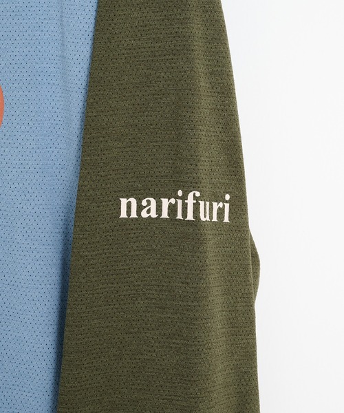 narifuri（ナリフリ） tシャツ 「narifuri」アクティブメッシュ ロング