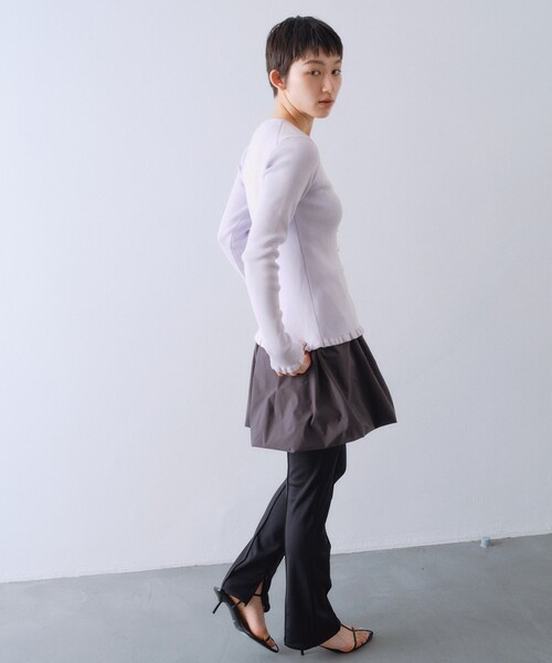 CODE A カーディガン metal buttons knit cardigan レディース