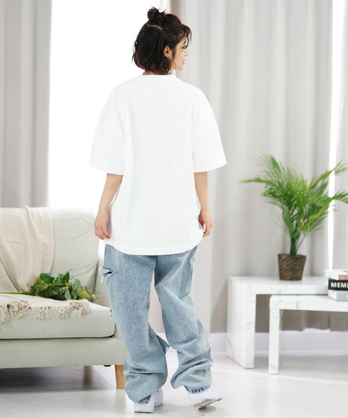 「X-girl」 半袖Tシャツ M ホワイト レディース_画像8