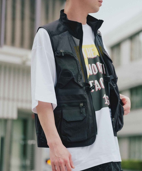 THE NORTH FACE（ザ ノースフェイス） ナイロンベスト L オリーブ