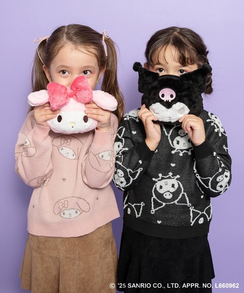 sanrio（サンリオ） ニット セーター 「サンリオキャラクターズ」総柄