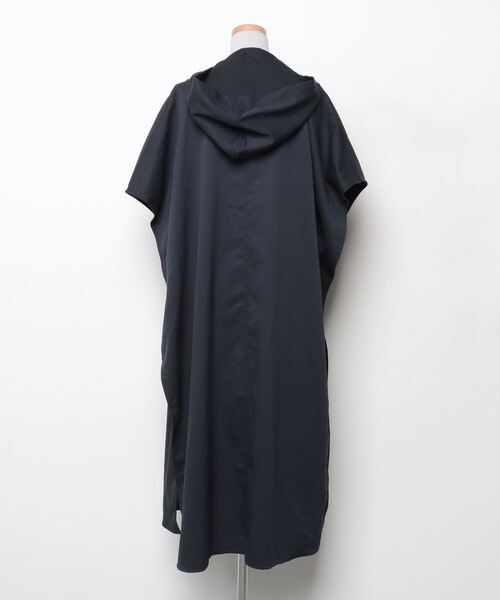 「LA BELLE ETUDE」 「belle vintage」ポンチョ MEDIUM ネイビー レディース_画像2