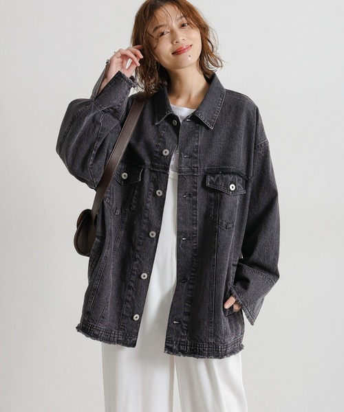studio CLIP（スタディオクリップ） デニムジャケット gジャン ルーズ