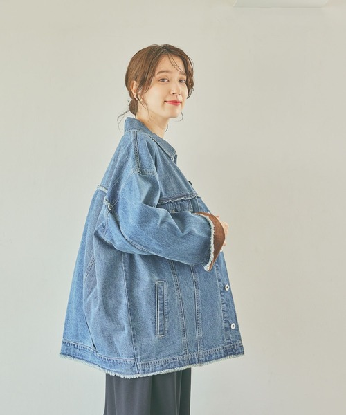 studio CLIP（スタディオクリップ） デニムジャケット gジャン ルーズ