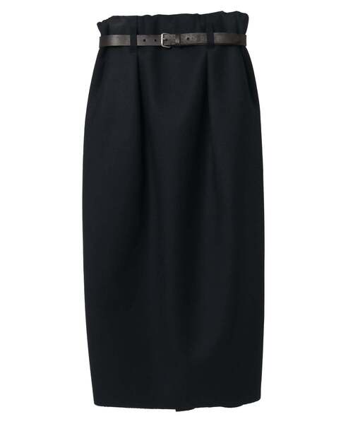 CURRENTAGE スカート 「CURRENTAGE/カレンテージ」Bonded long skirt