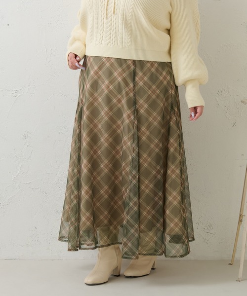Louiosy（ルオシー） スカート 「Louiosy」「大きいサイズ」チュール