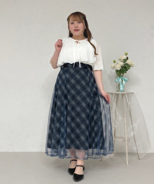 Louiosy（ルオシー） スカート 「Louiosy」「大きいサイズ」チュール