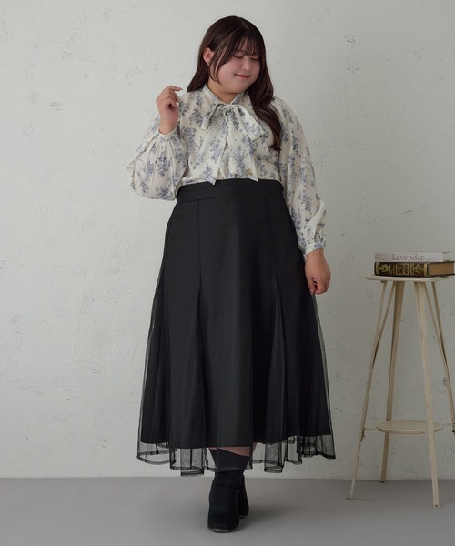 Louiosy（ルオシー） スカート 「Louiosy」「大きいサイズ」チュール