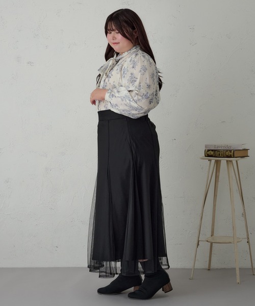 Louiosy（ルオシー） スカート 「Louiosy」「大きいサイズ」チュール