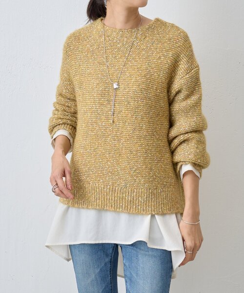 BEARDSLEY（ビアズリー） ニット セーター カラーミックスニット