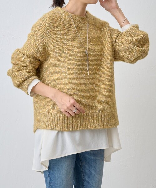 BEARDSLEY（ビアズリー） ニット セーター カラーミックスニット