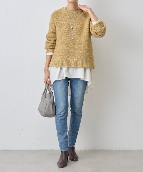 BEARDSLEY（ビアズリー） ニット セーター カラーミックスニット