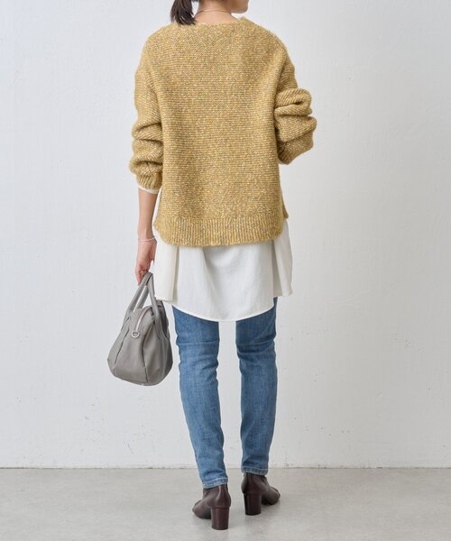 BEARDSLEY（ビアズリー） ニット セーター カラーミックスニット