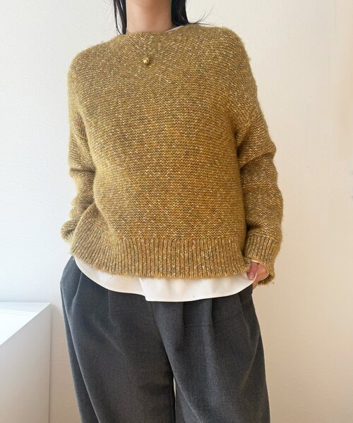 BEARDSLEY（ビアズリー） ニット セーター カラーミックスニット