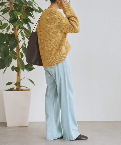 BEARDSLEY（ビアズリー） ニット セーター カラーミックスニット