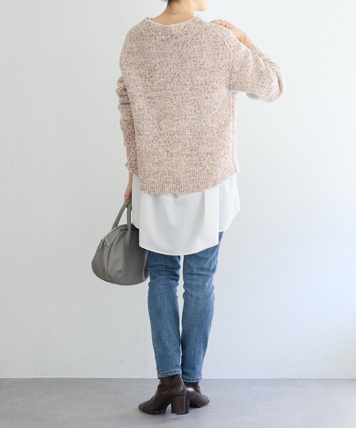 BEARDSLEY（ビアズリー） ニット セーター カラーミックスニット