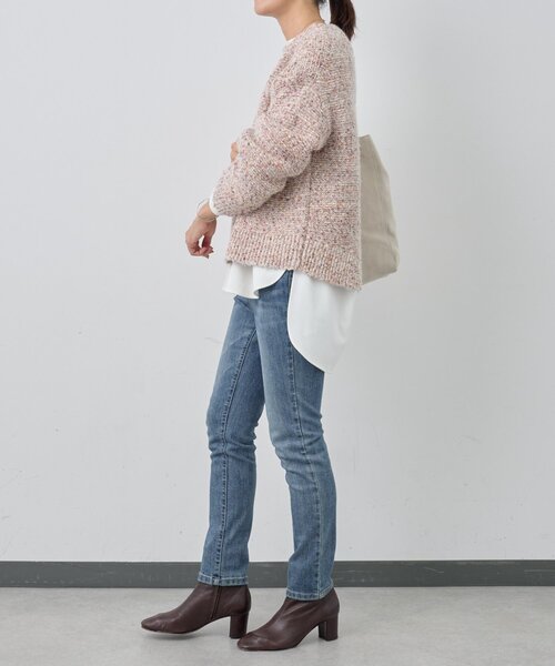 BEARDSLEY（ビアズリー） ニット セーター カラーミックスニット