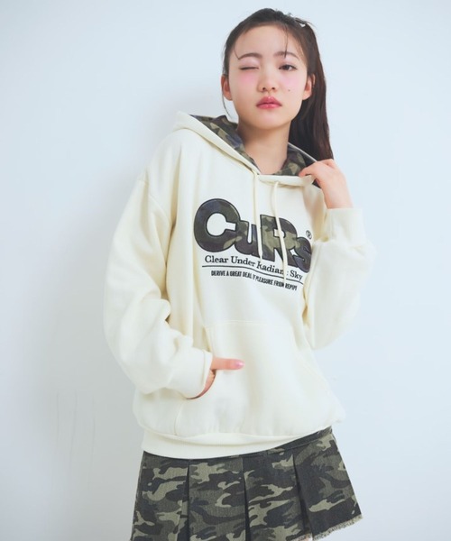 repipi armario（レピピアルマリオ） パーカー 「裏起毛」ベロア