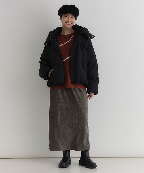 【週末限定】超美品　タイトリスト 中綿　ストレッチダウンジャケット Right-on（ライトオン） ダウンコート ダウンジャケット 「HONEYSUCKLE