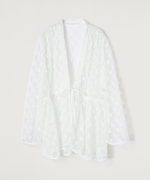 anuans（アニュアンス） 長袖ブラウス FREE ホワイト レディース