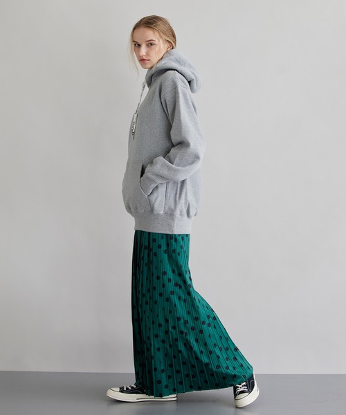 「NOISE MAKER」 プリーツスカート 36 グリーン レディース_画像4