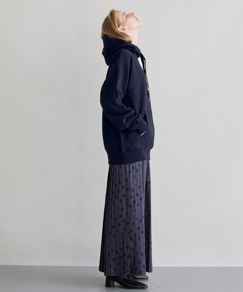 「NOISE MAKER」 プリーツスカート 36 グリーン レディース_画像9