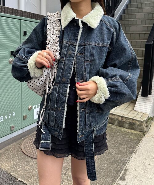 CIAOPANIC（チャオパニック） デニムジャケット gジャン 「ANTI WARP