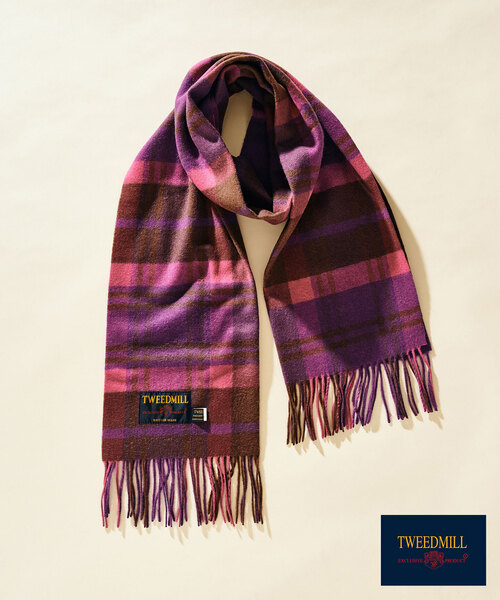 417 EDIFICE（フォーワンセブンエディフィス） マフラー TWEEDMILL