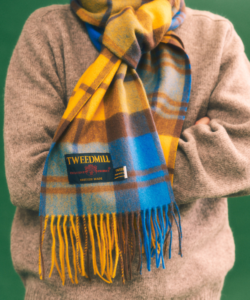 417 EDIFICE（フォーワンセブンエディフィス） マフラー TWEEDMILL