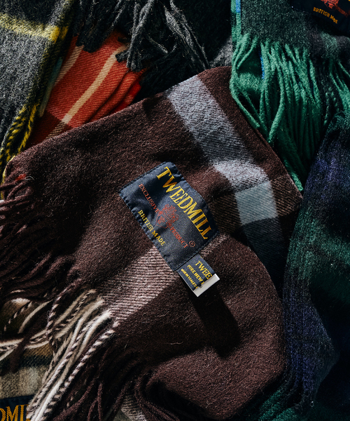 417 EDIFICE（フォーワンセブンエディフィス） マフラー TWEEDMILL