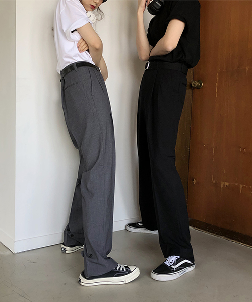 「MASONPRINCE」 スラックス S グレー メンズ_画像2