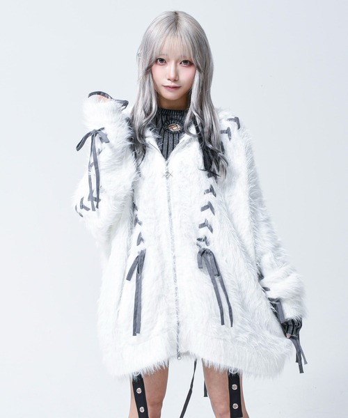 REFLEM（レフレム） パーカー 「REFLEM/レフレム」うさ耳フェザー