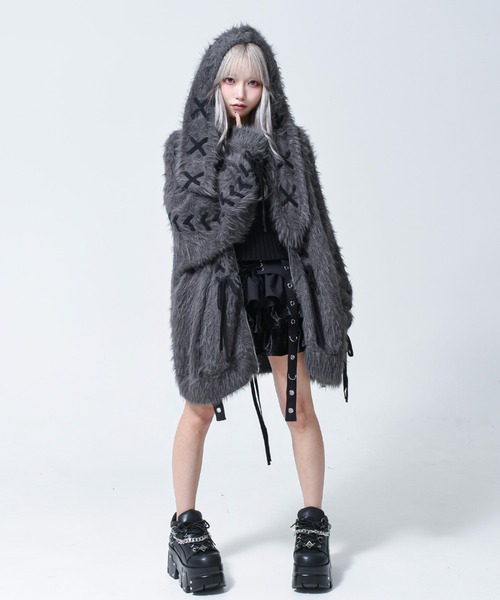 REFLEM（レフレム） パーカー 「REFLEM/レフレム」うさ耳フェザー