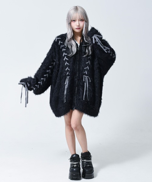 REFLEM（レフレム） パーカー 「REFLEM/レフレム」うさ耳フェザー