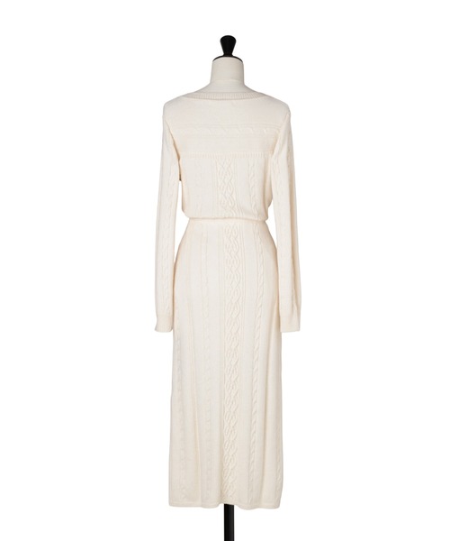 Her lip to ワンピース Cecily Cable Knit Dress : ZOZOTOWN Yahoo!店