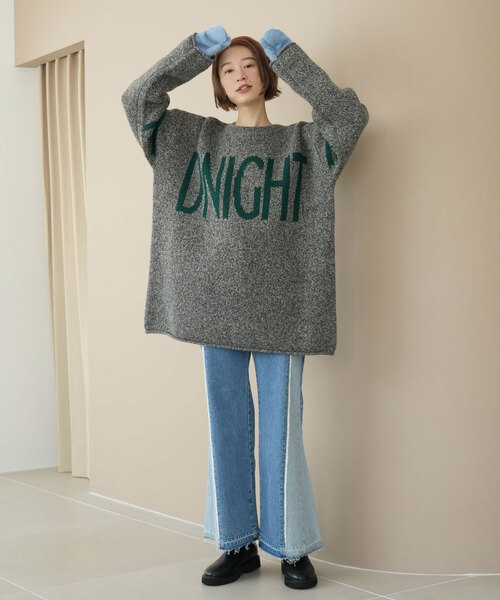 「SLOBE citron.」 手袋 FREE サックスブルー レディース_画像3