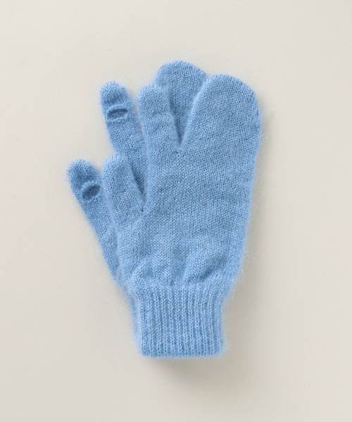 「SLOBE citron.」 手袋 FREE サックスブルー レディース_画像9