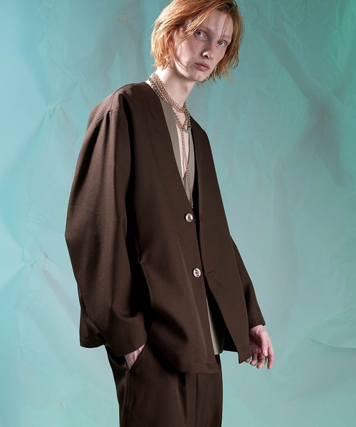 「ENDER PRODUCTS」 セットアップ M チャコールグレー メンズ_画像3