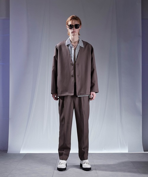 「ENDER PRODUCTS」 セットアップ M チャコールグレー メンズ_画像7