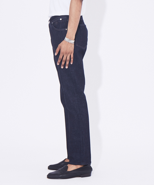 「DESIGNWORKS」 デニムパンツ 46 インディゴブルー メンズ_画像4